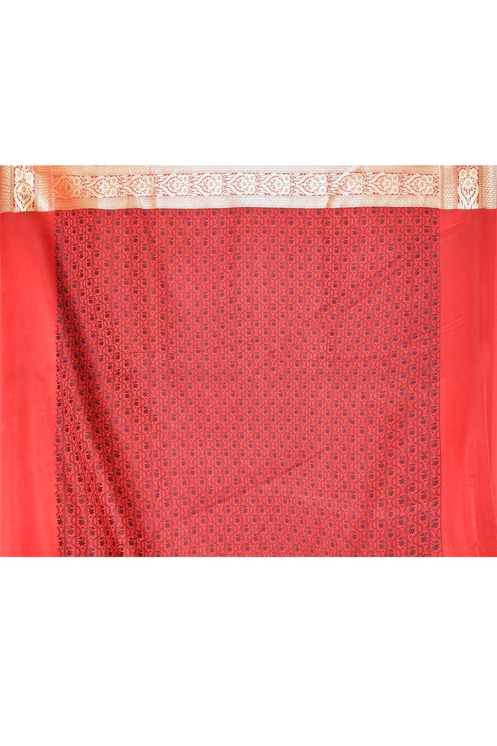 Tanchoi Banarasi Handloom Saree With Handwoven Paisley Jaal Tanchoi Banarasi Handloom Saree With Handwoven Paisley Jaal