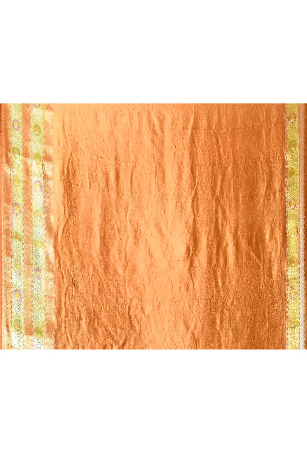Silk Banarasi Handloom Saree With Meenakari Boota And Border Silk Banarasi Handloom Saree With Meenakari Boota And Border
