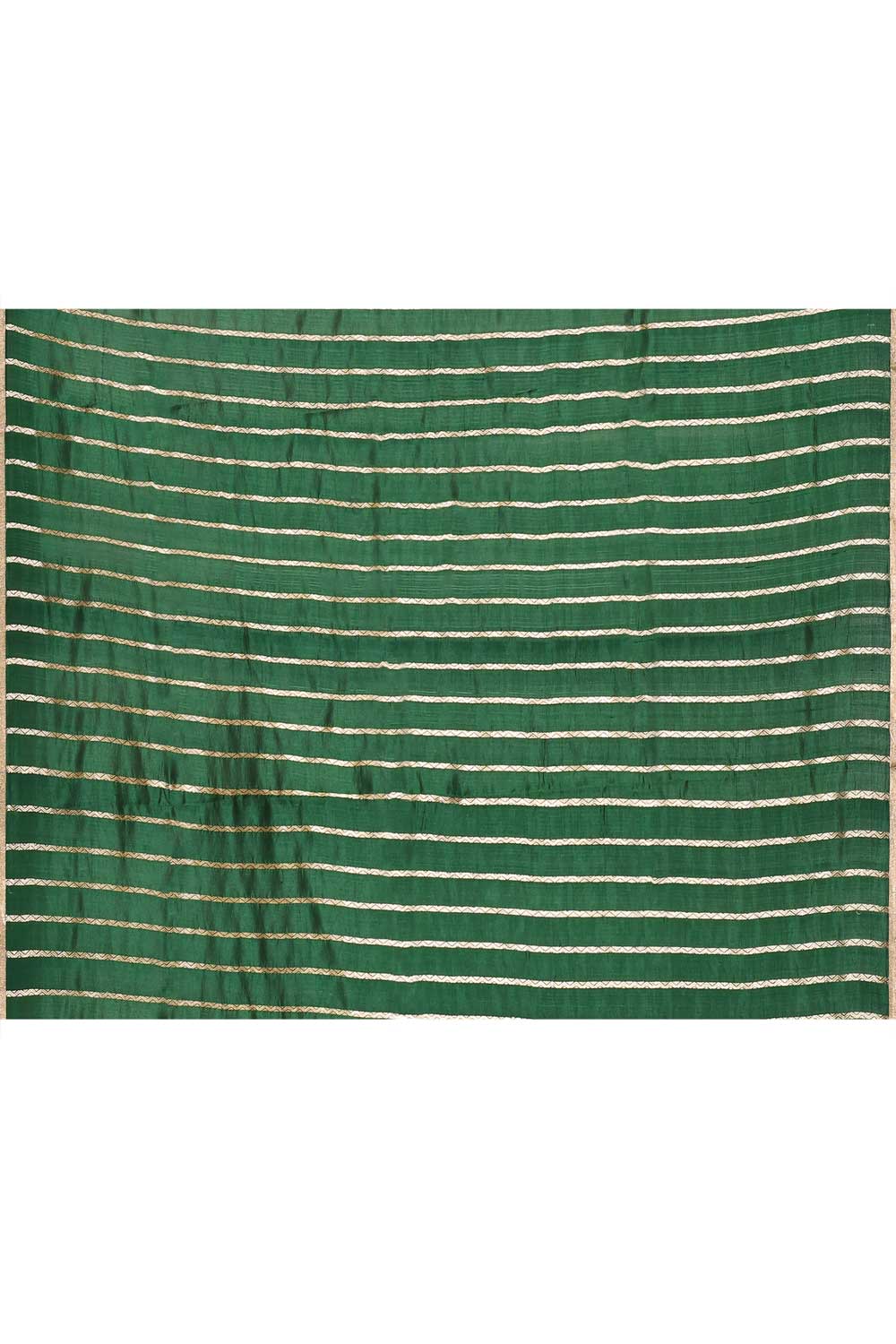 Bottle l Green Pure Katan Handloom Saree With Blouse Bottle l Green Pure Katan Handloom Saree With Blouse