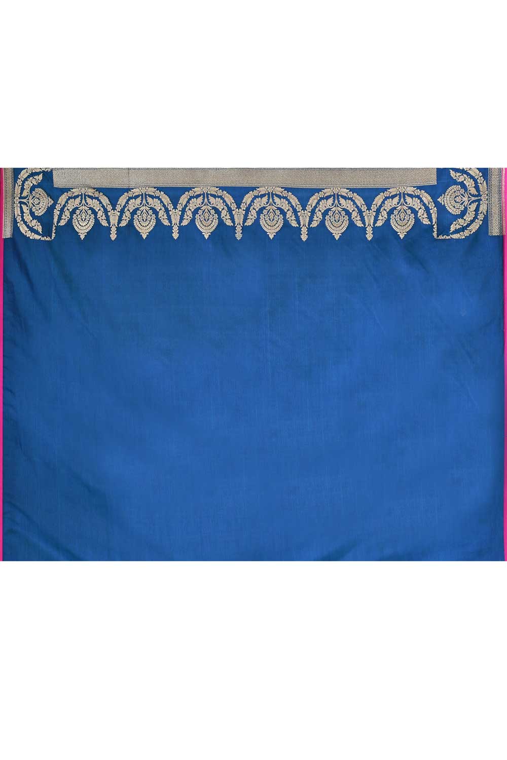 Blue Handloom Banarasi Saree Blue Handloom Banarasi Saree