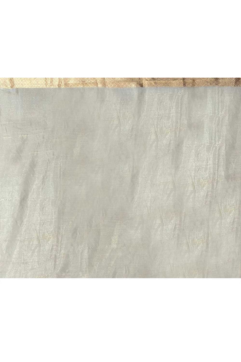 'GOLD' Pure Kora Silk Tissue Banarasi Handloom Saree 'GOLD' Pure Kora Silk Tissue Banarasi Handloom Saree