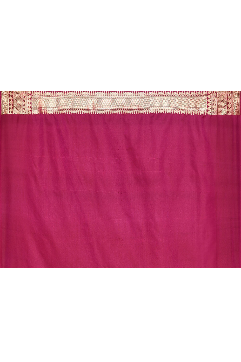 Magenta Purple Semi Katan Mushru Satin Banarasi Handloom Saree Magenta Purple Semi Katan Mushru Satin Banarasi Handloom Saree