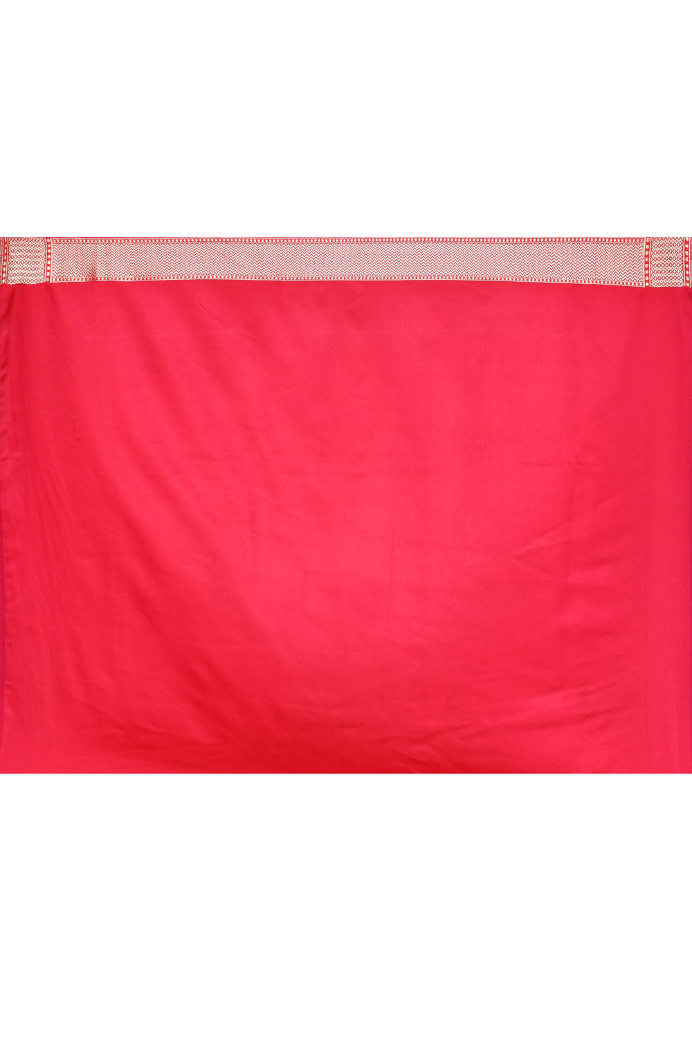 Bright Pink Semi Katan Mushru Satin Banarasi Handloom Saree Bright Pink Semi Katan Mushru Satin Banarasi Handloom Saree