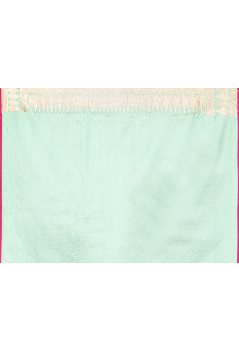 Pastel Mint Semi katan Mushru Satin Banarasi Handloom Saree Pastel Mint Semi katan Mushru Satin Banarasi Handloom Saree