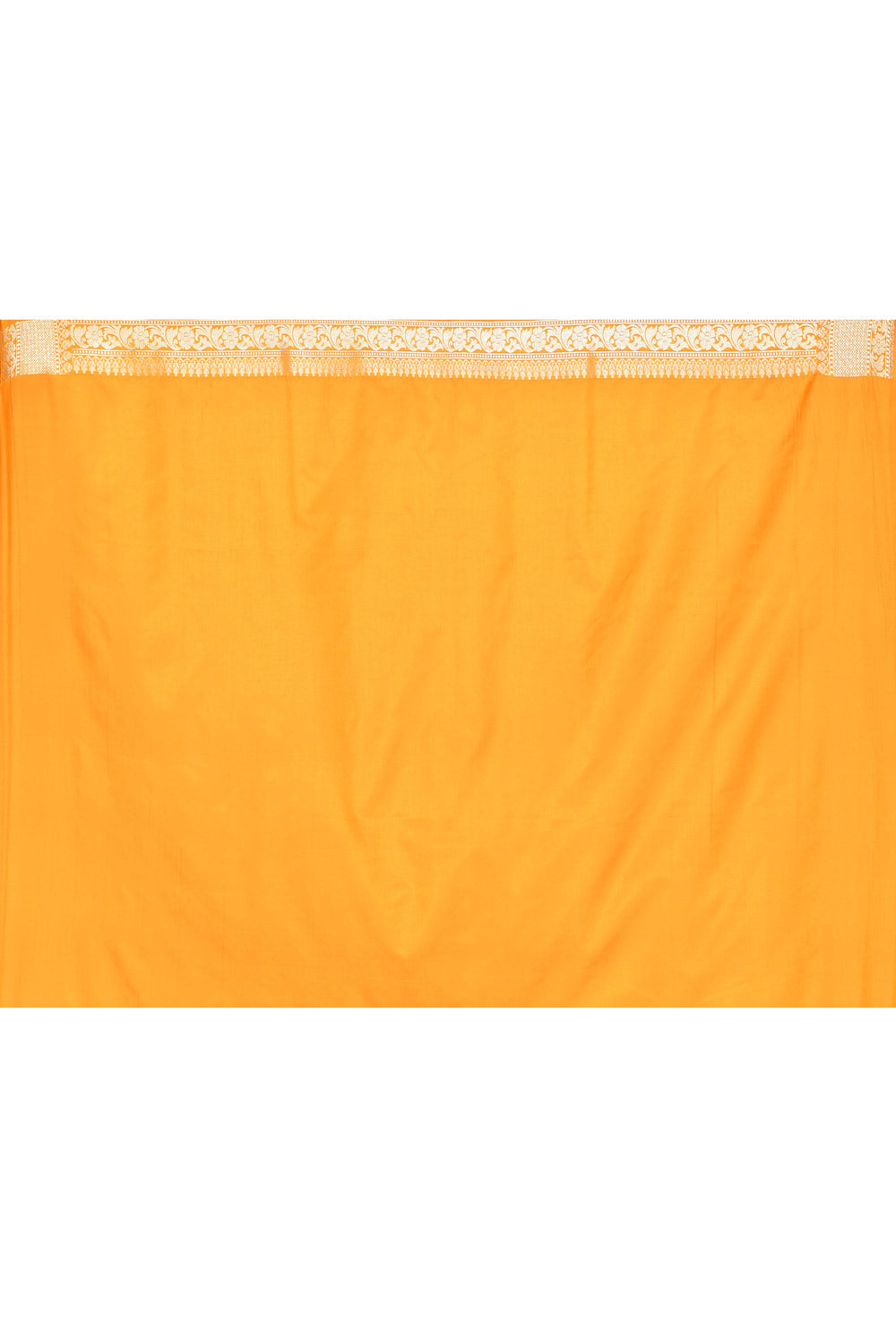Yellow- Mustard Semi Katan Mushru Satin Banarasi Handloom Saree Yellow- Mustard Semi Katan Mushru Satin Banarasi Handloom Saree