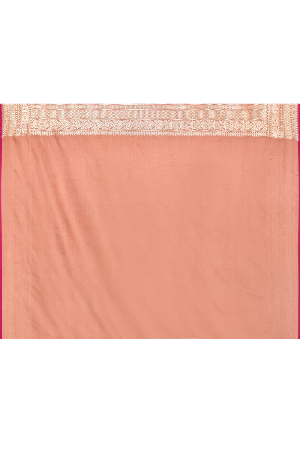 Old Rose Gold Semi Katan Mushru Satin Banarasi Handloom Silk Saree Old Rose Gold Semi Katan Mushru Satin Banarasi Handloom Silk Saree