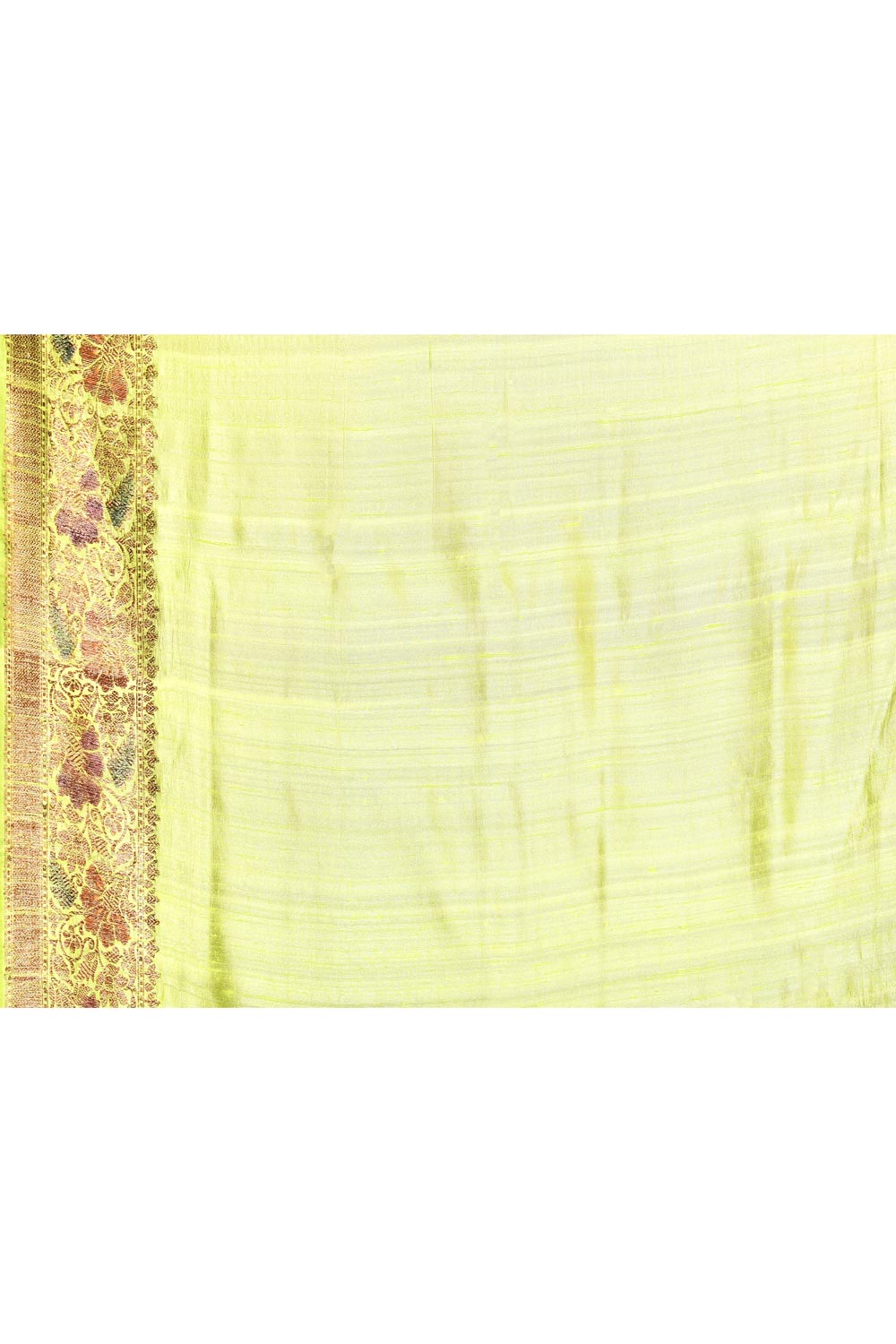 Blue- Green Pure Tussar Silk Banarasi Handloom Silk Saree Blue- Green Pure Tussar Silk Banarasi Handloom Silk Saree