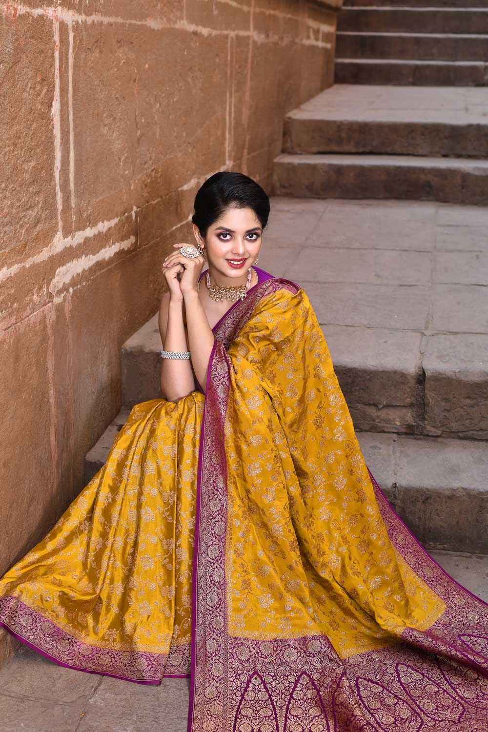 khaddi Georgette Banarasi Handloom Silk Saree With blouse khaddi Georgette Banarasi Handloom Silk Saree With blouse