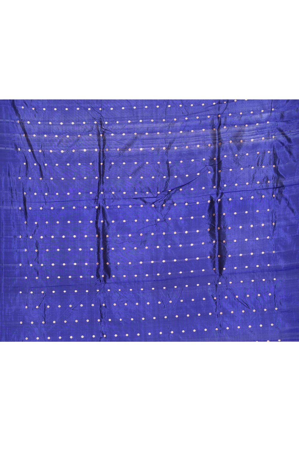 Royal Blue Pure Katan Silk Banarasi Handloom Saree Royal Blue Pure Katan Silk Banarasi Handloom Saree