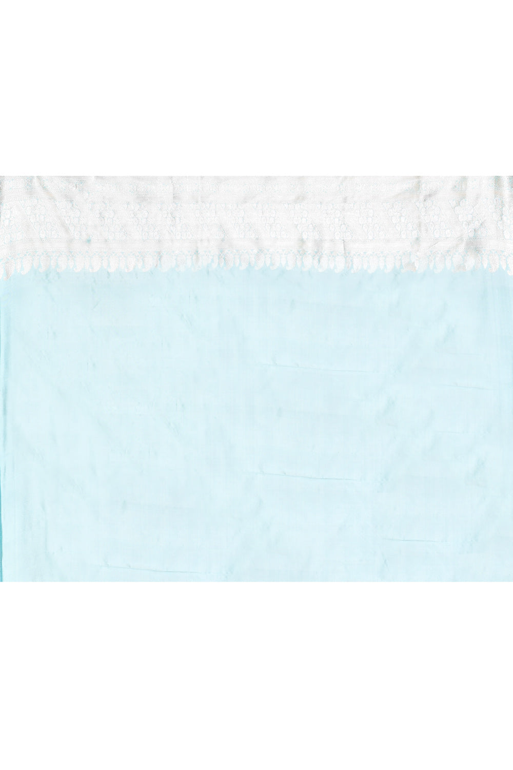 Powder BluePure Katan Silk Banarasi Handloom Silk Saree Powder BluePure Katan Silk Banarasi Handloom Silk Saree