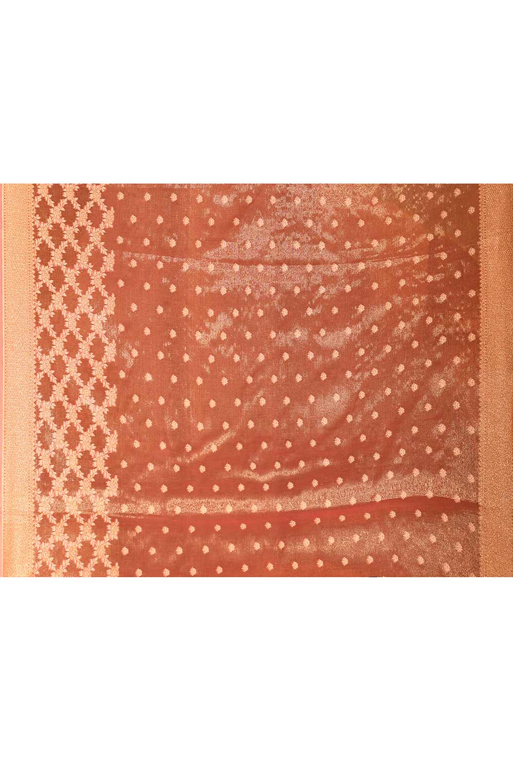 Pastels Pink Banarasi Tissue Handloom Saree Pastels Pink Banarasi Tissue Handloom Saree