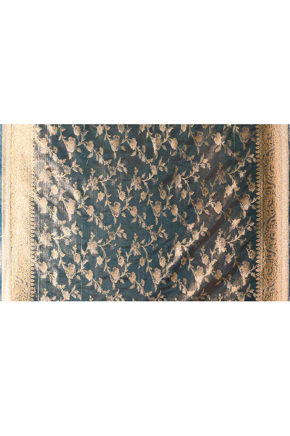 Pastel Sky Blue Banarasi Tissue Handloom Saree Pastel Sky Blue Banarasi Tissue Handloom Saree