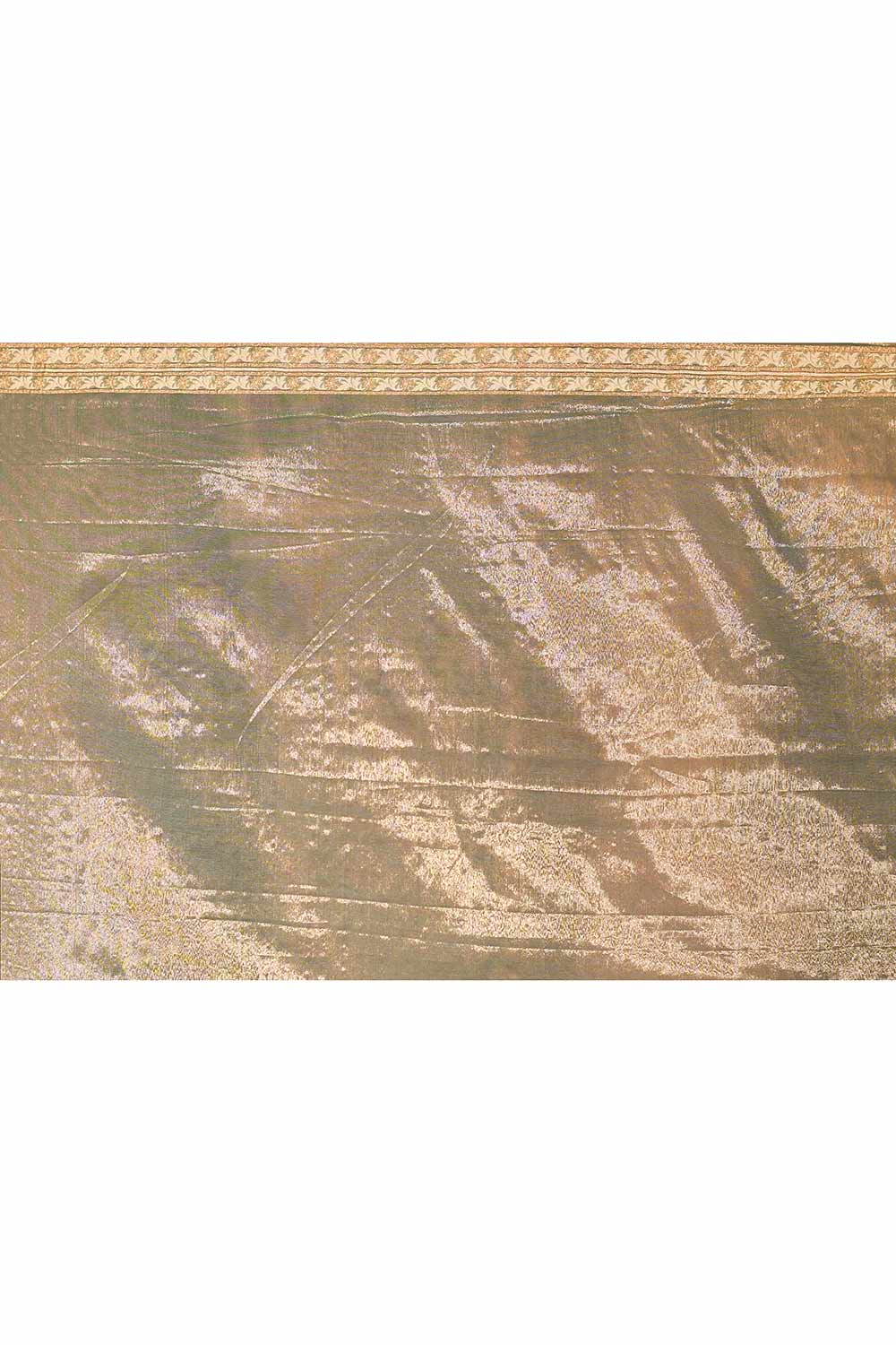 Pastel Blue Banarasi Tissue Handloom Saree Pastel Blue Banarasi Tissue Handloom Saree