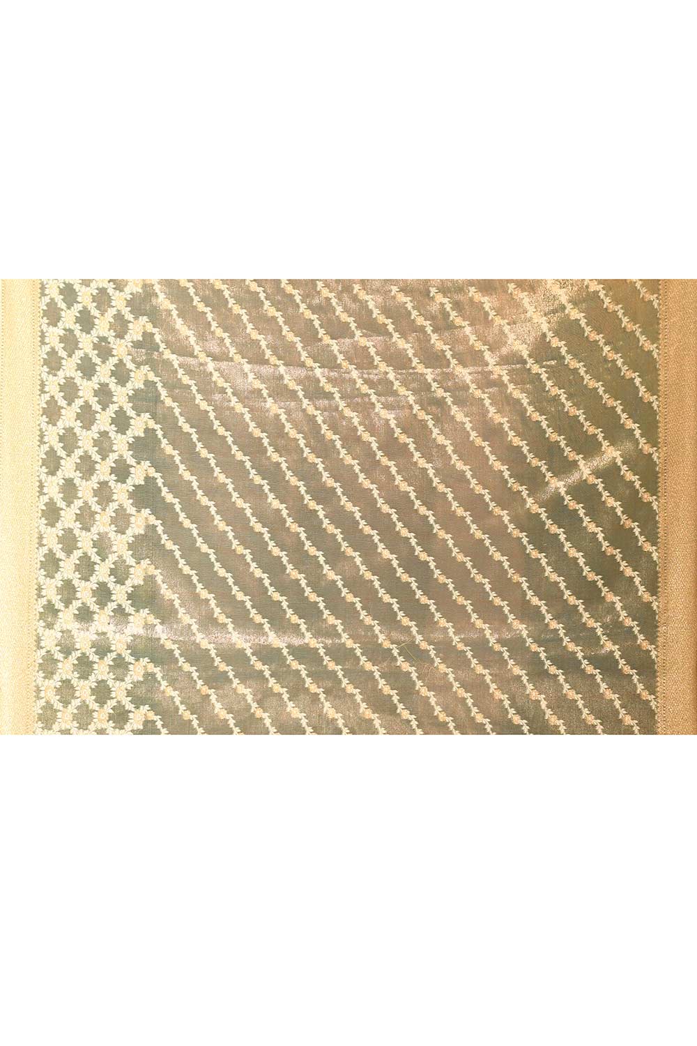 Pastel Blue Banarasi Tissue Handloom Saree Pastel Blue Banarasi Tissue Handloom Saree