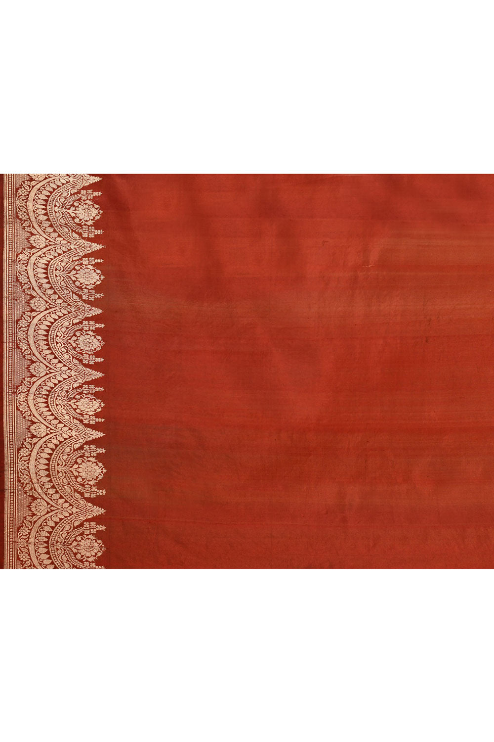 'Katha' Rust Brown Pure Katan Silk kadhua Meenakari Banarasi Handloom Saree 'Katha' Rust Brown Pure Katan Silk kadhua Meenakari Banarasi Handloom Saree