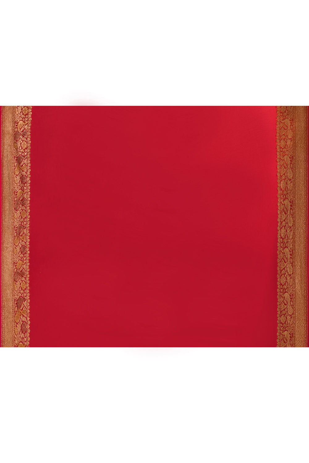 Pride of Kashi 'Shikargah Elegance’ Rani Pink Pure Khaddi Georgette Banarasi Handloom Saree Pride of Kashi 'Shikargah Elegance’ Rani Pink Pure Khaddi Georgette Banarasi Handloom Saree