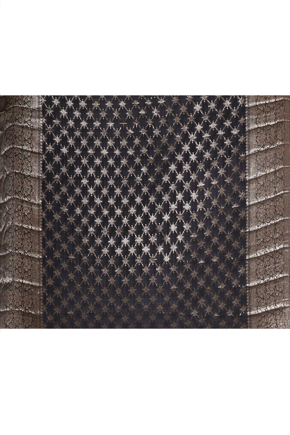Rangkat Pure Kota Check Banarasi Handloom Saree Rangkat Pure Kota Check Banarasi Handloom Saree