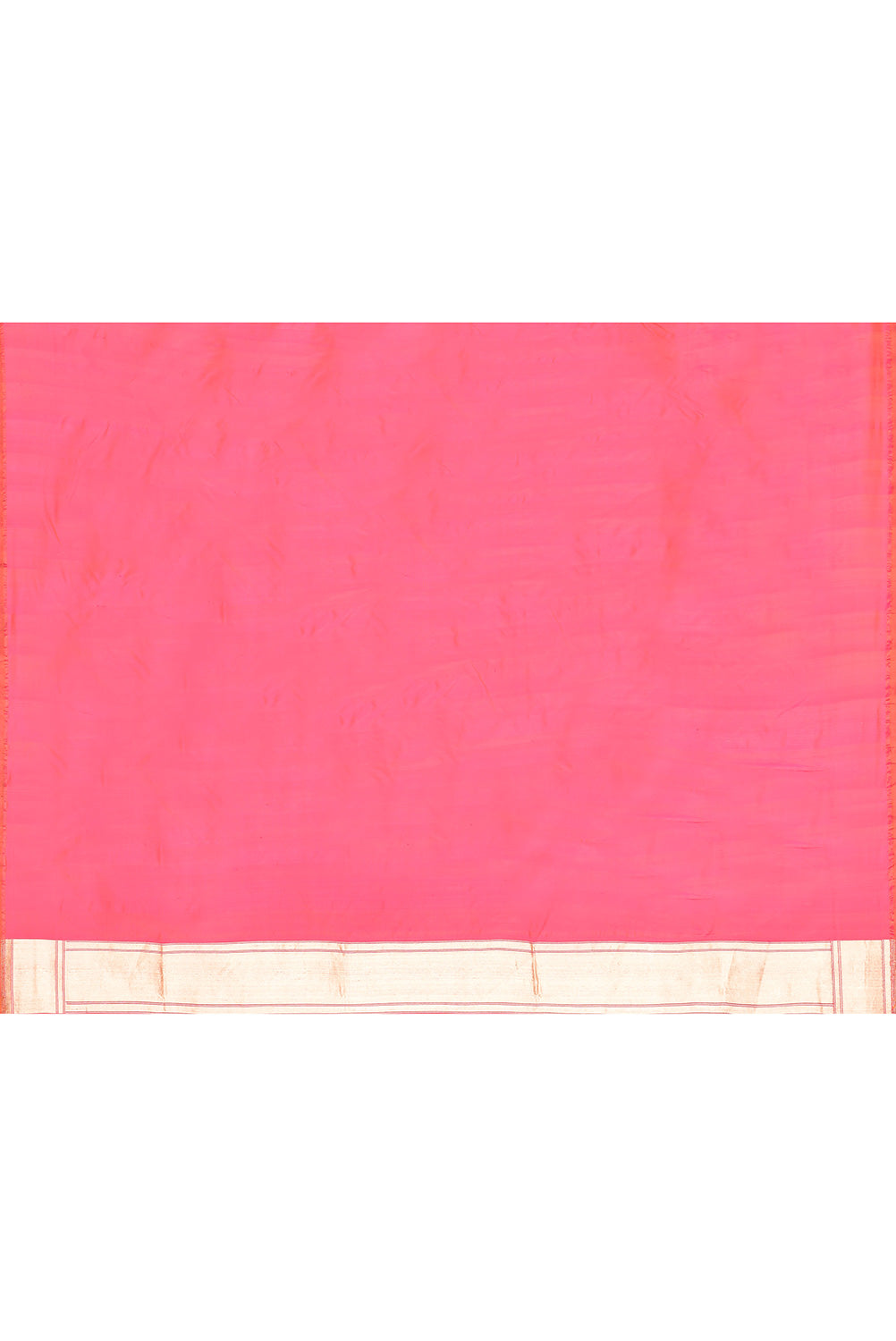 'Nirja' Orange - Pink Pure Katan Silk Tanchoi Meenakari Jaal Banarasi Handloom Saree 'Nirja' Orange - Pink Pure Katan Silk Tanchoi Meenakari Jaal Banarasi Handloom Saree