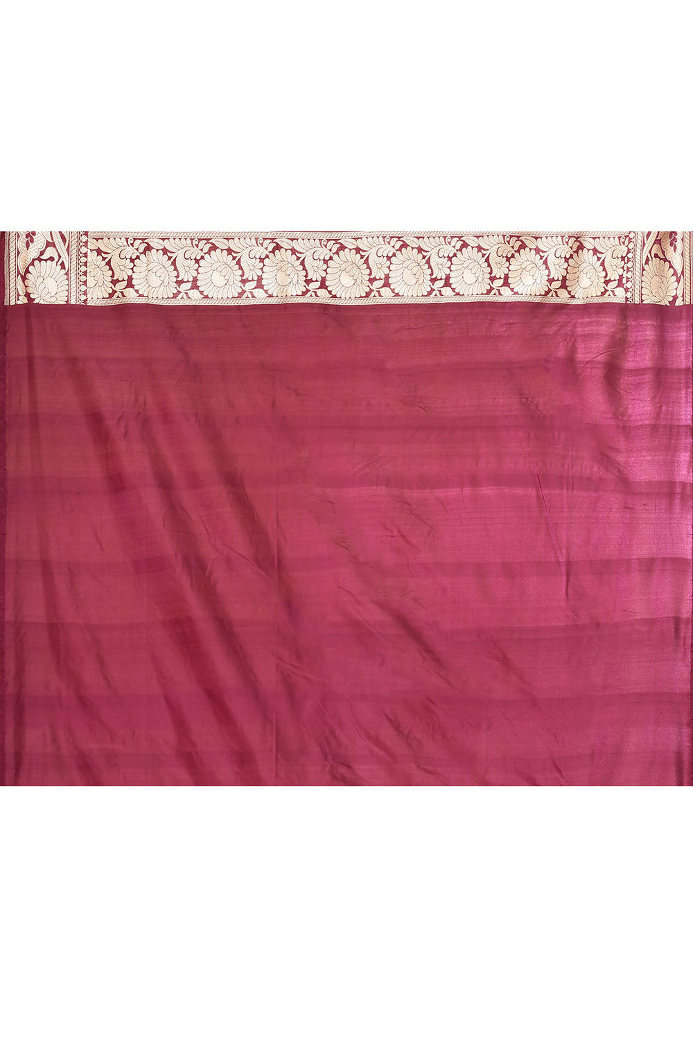 'Deep Purple' Pure Katan Silk Kadhua Banarasi Handloom Saree 'Deep Purple' Pure Katan Silk Kadhua Banarasi Handloom Saree
