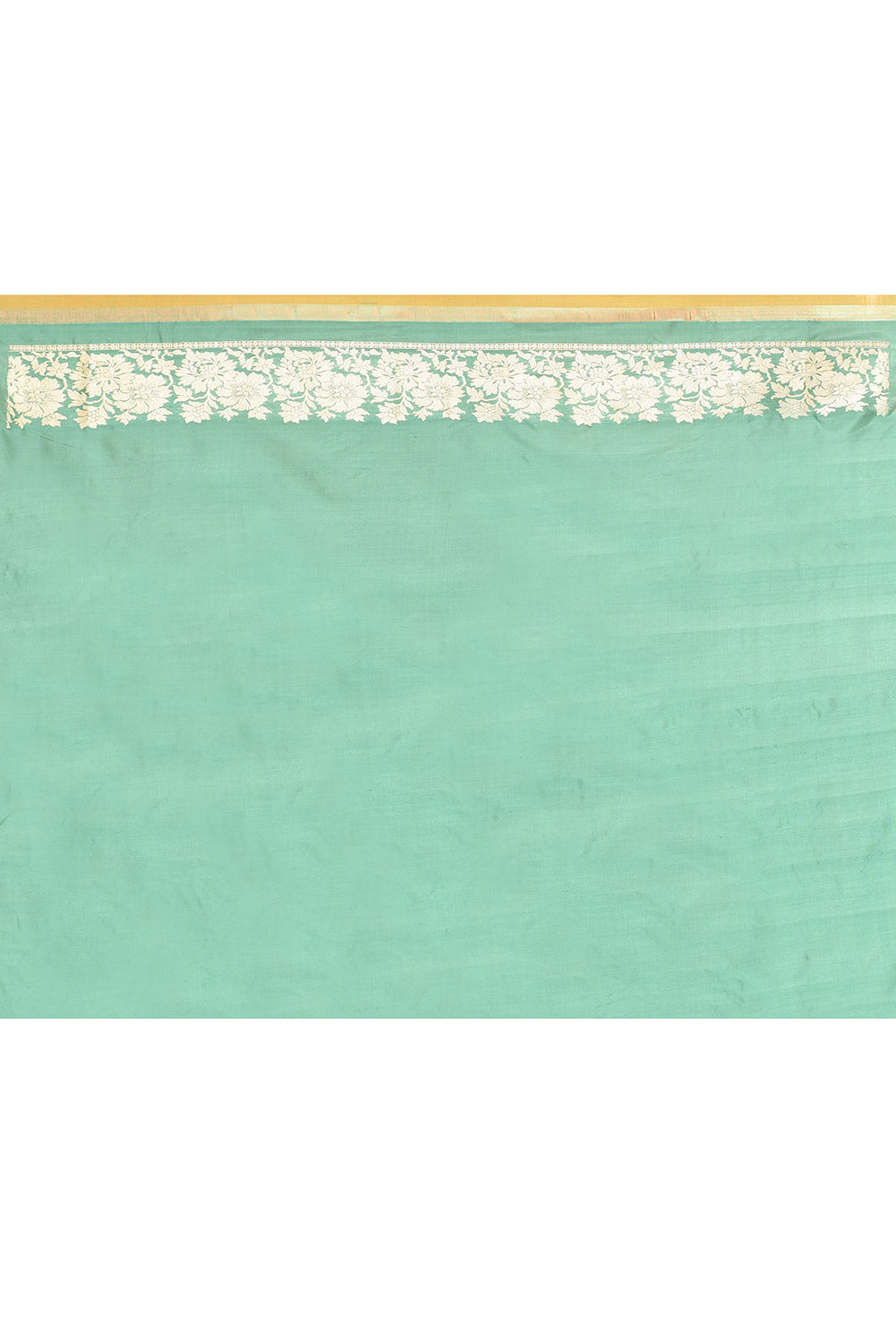 'Kusumita' Dusty Green Pure Katan Silk Banarasi Handloom Saree with kadhua Meenakari Boota 'Kusumita' Dusty Green Pure Katan Silk Banarasi Handloom Saree with kadhua Meenakari Boota