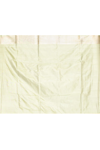 Pista Green Pure Katan Silk Banarasi Handloom Silk Saree