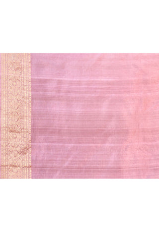 'Roop' Lilac Pure Katan Banarasi Handloom Saree