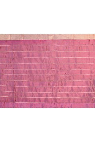 'Alpana' Lilac Pure Katan Kadhua Meenakari Banarasi Handloom Silk Saree